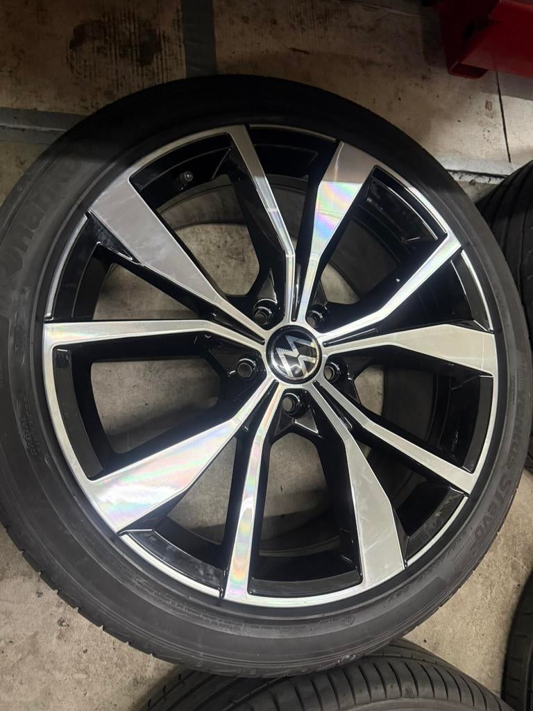 Volkswagen 19 inch t-roc misano org velgen touran golf caddy, 19 inch, Gebruikt, Banden en Velgen, Ophalen of Verzenden