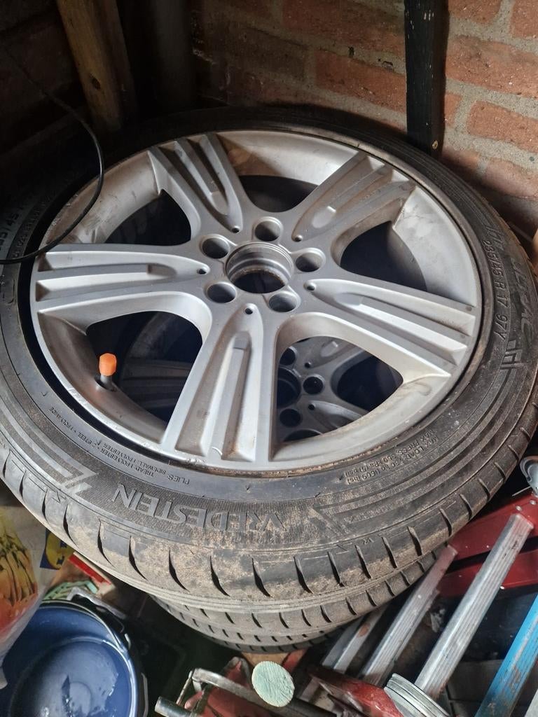 Te koop. Mercedes wielen  breedset 17 inch, Ophalen of Verzenden
