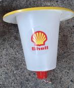 Vintage Shell benzinepomp reclame decoratie lamp zonder paal, Ophalen, Gebruikt, Lichtbak of (neon) lamp