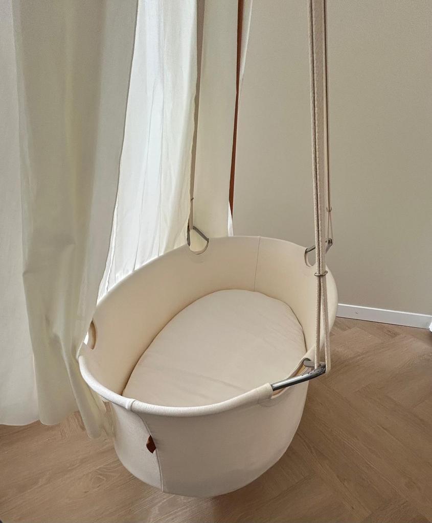Leander hang wiegje, Kinderen en Baby's, Babywiegjes en Ledikanten, Ophalen of Verzenden, Gebruikt, Wieg