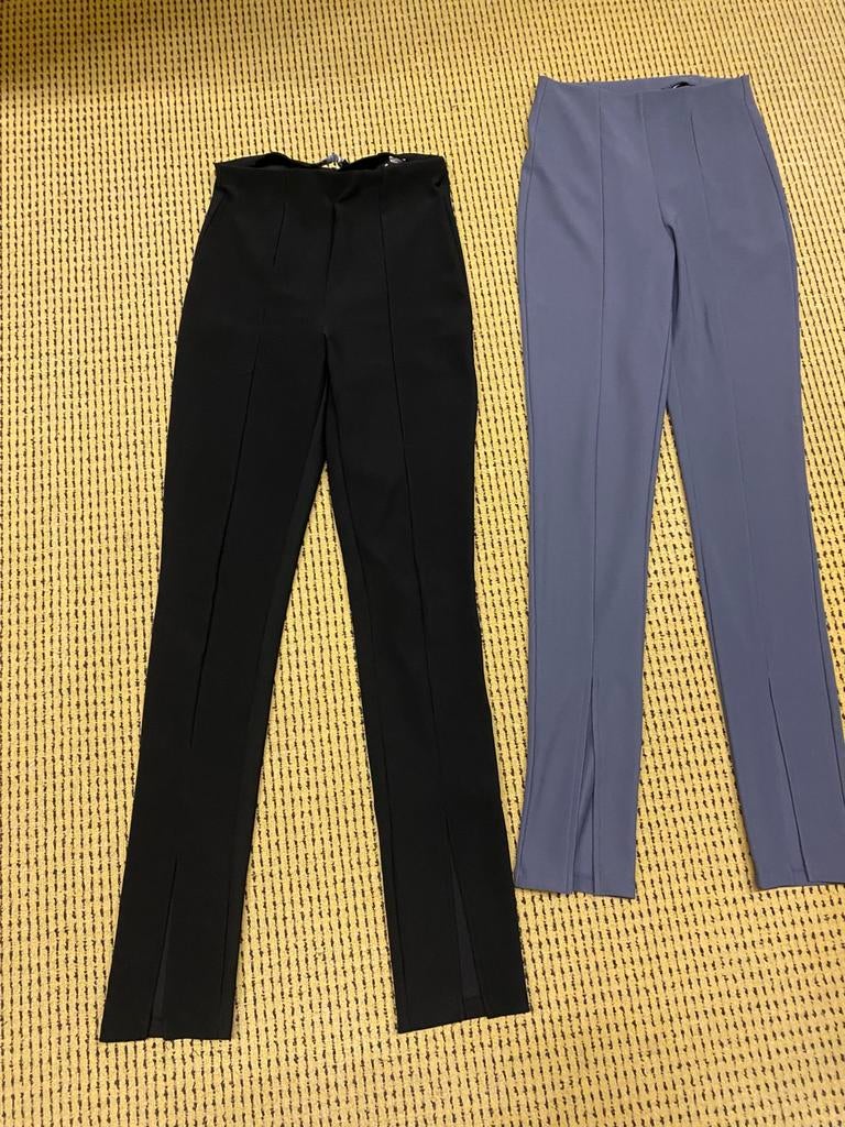 Zara stretch broeken, Ophalen of Verzenden, Zo goed als nieuw, Zwart, Lang