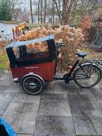 Elektrische bakfiets nl nieuw, Fietsen en Brommers, Fietsen | Bakfietsen, 4 kinderen of meer, Huif, Nieuw, Ophalen