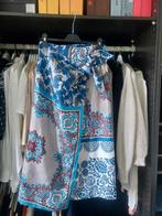 Max Mara  MaxMara  overslag rok zomer  100 % zijde, Maat 38/40 (M), Nieuw, Maxmara, Onder de knie