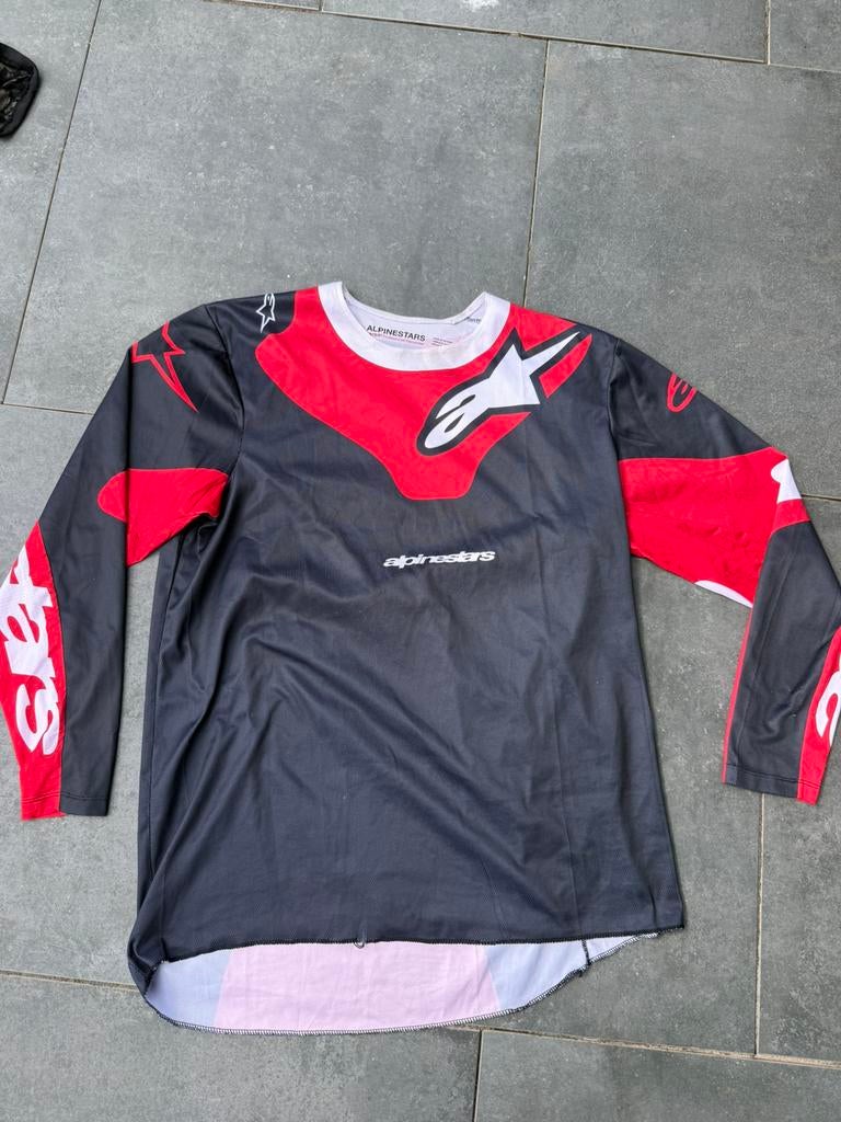 Alpinestars motorcross shirt. Maat XL, Motoren, Kleding | Motorkleding, Ophalen of Verzenden, Tweedehands, Heren, Motorcrosskleding