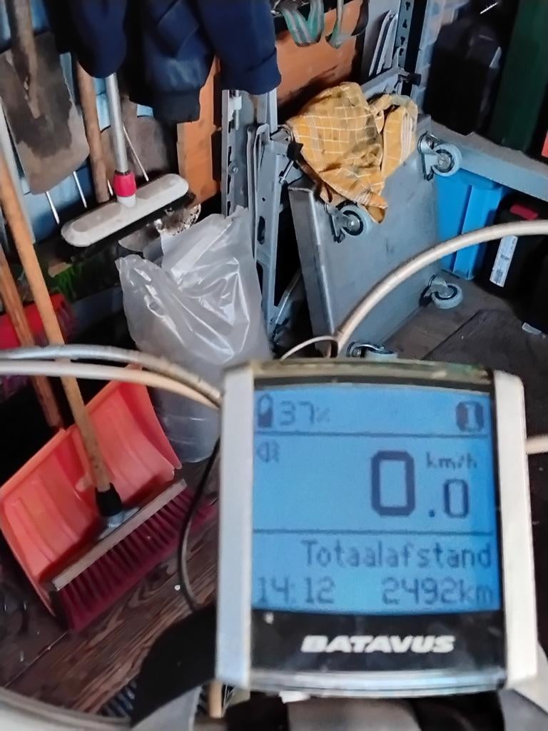 Electriche fiets, Ophalen