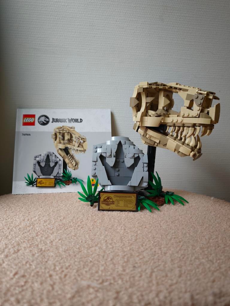 76964 Lego Jurassic World T-Rex schedel, Ophalen, Jurassic World, Lego, Compleet