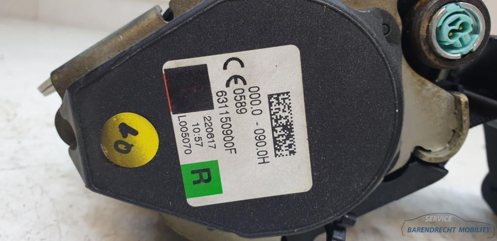 Gordel rechts achter RA W213 E Klasse Mercedes origineel geb, Gebruikt, Mercedes-Benz AG, Mercedes-Benz, Ophalen of Verzenden