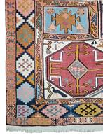 Handgeknoopt Perzisch wol Kelim tapijt Shashevan 115x193cm, Crème, 100 tot 150 cm, HYPE POP-UP, 200 cm of meer