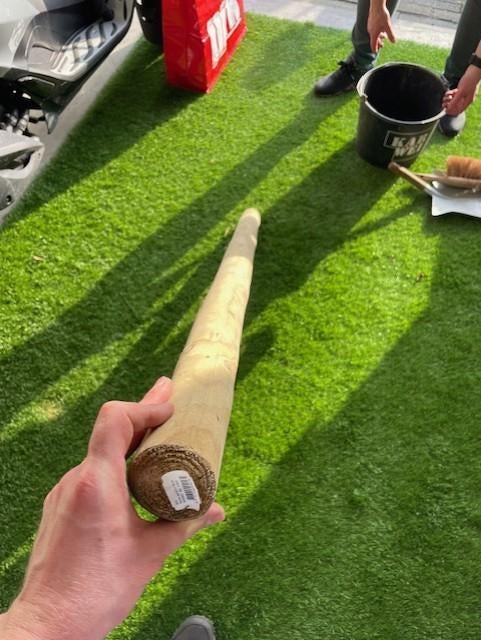 Vuren Boompaal (rond 6cm) 160 cm lang (1 STUKS), Ophalen, Nieuw, Minder dan 180 cm, Palen