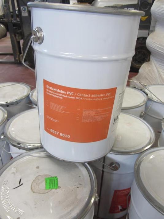 Thermofol PVC Contactlijm 10 KG € 60 excl., Doe-het-zelf en Verbouw, Dakpannen en Dakbedekking, Nieuw, Overige typen, Overige materialen