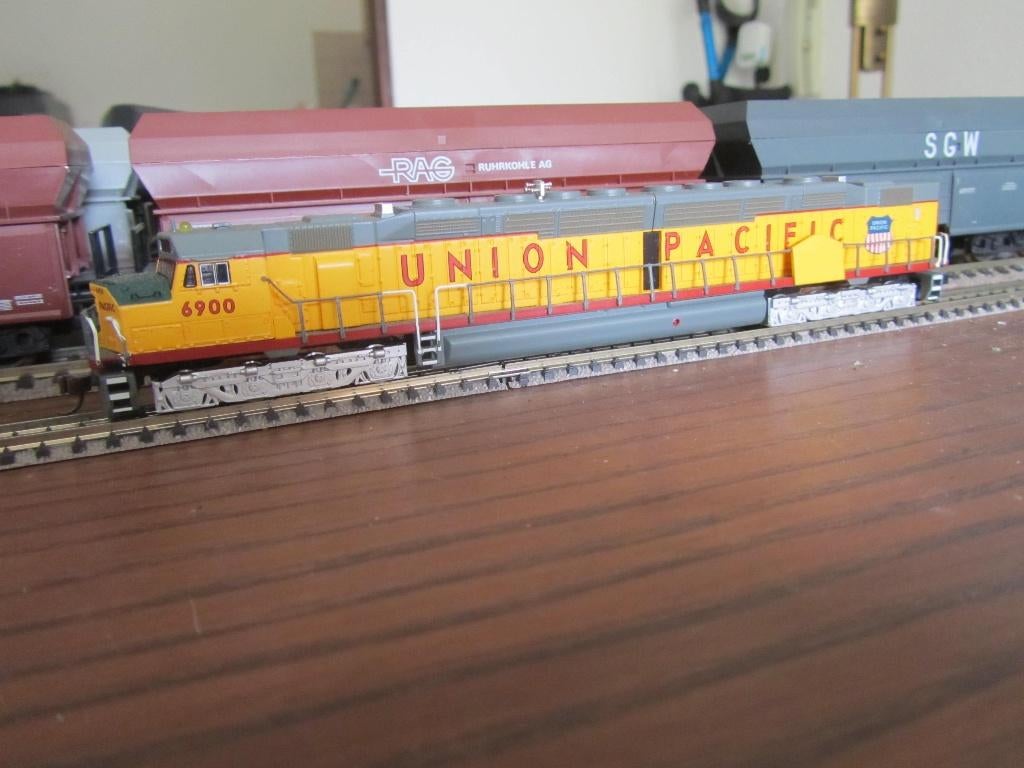 bachman emd dd40a  N spoor, Hobby en Vrije tijd, Overige merken, Gelijkstroom of Wisselstroom, Brug, Tunnel of Gebouw, Ophalen of Verzenden