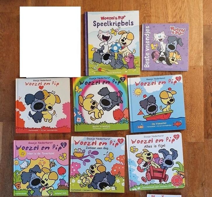 WOEZEL  EN  PIP  BOEKEN  , Boeken, Kinderboeken | Kleuters, Gelezen, Fictie algemeen, Ophalen of Verzenden