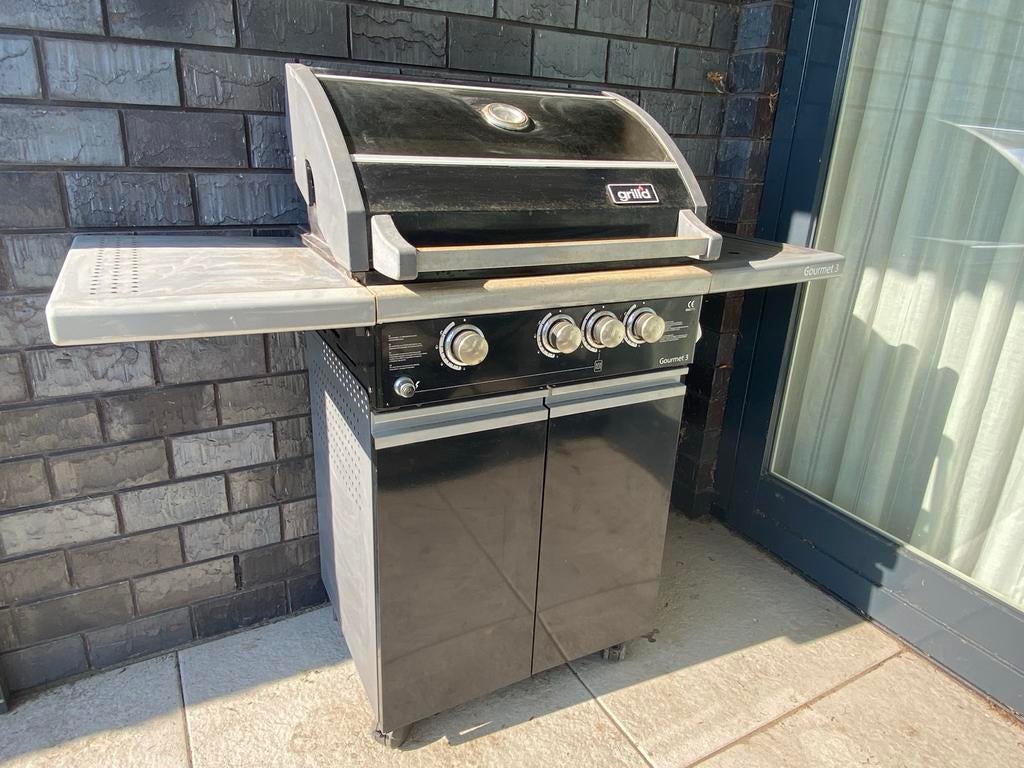 Grilld buitenkeuken gasbarbecue, Ophalen, Gebruikt