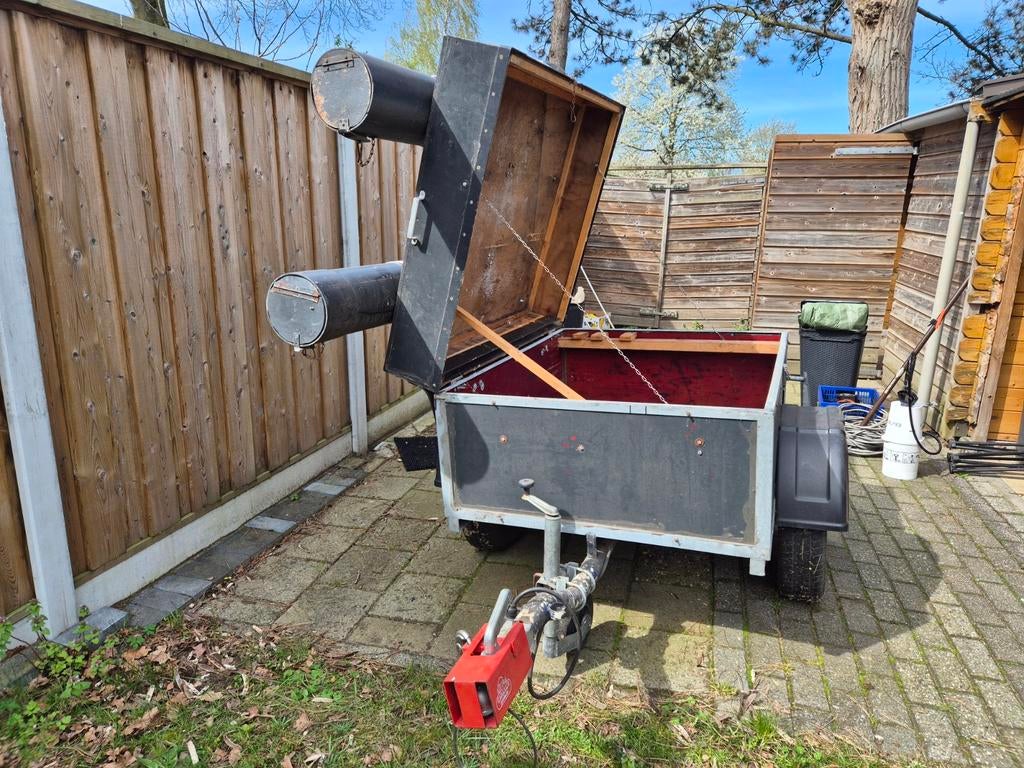 Aanhanger met opbergbuizen, Ophalen of Verzenden