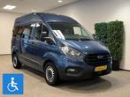 Ford Transit Custom L1H2 Rolstoelbus (airco achterin), 12 maanden, 4 cilinders, Blauw, Bedrijf