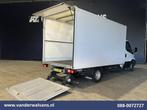Iveco Daily 35C16H 157pk Dubbel Lucht Bakwagen Laadklep Euro, Auto's, Gebruikt, Iveco, Wit, 3500 kg