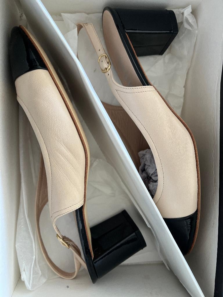 Elegante pumps van Eric Kazature, maat 38.5, Pumps, Verzenden, Beige, NAVYBOOT