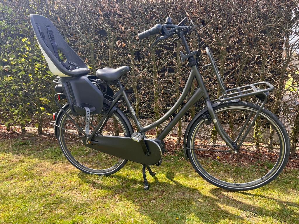 Cortina E-U4 middenmotor 8 versnellingen dames maat 57, Fietsen en Brommers, 56 cm of meer, Zo goed als nieuw, 0 zitjes, Ophalen
