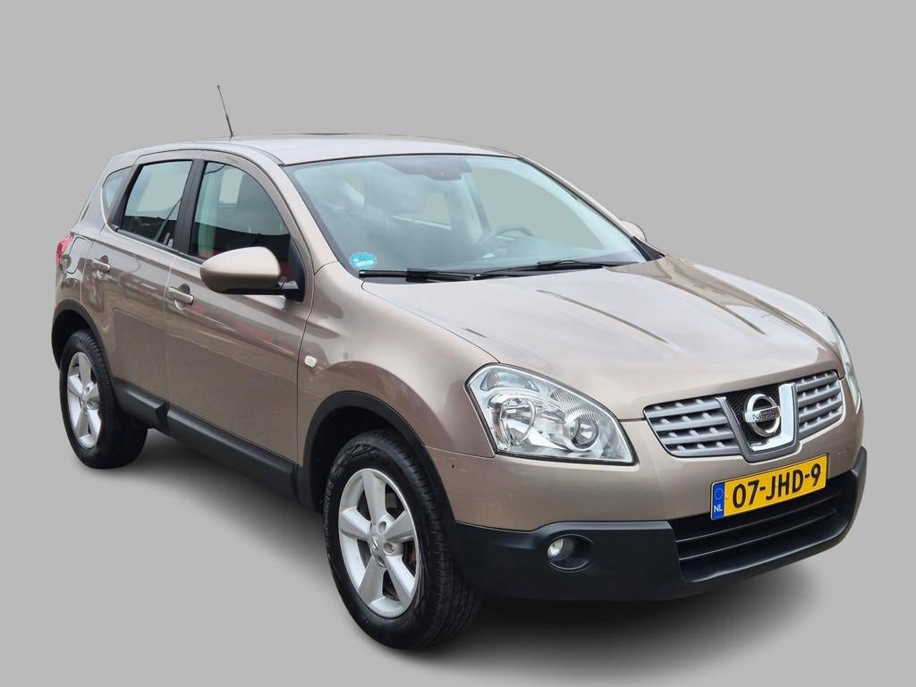 Nissan Qashqai 2.0 Acenta 4WD Carplay, Camera, Trekhaak, NAP, Auto's, Nissan, Gebruikt, Zwart, 4 cilinders, Bruin