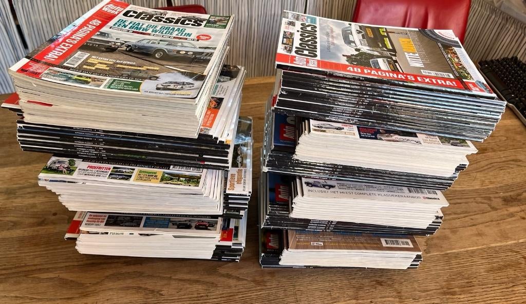 Autoweek Classics jaargangen 2021 t/m 2025, Boeken, Ophalen, Gelezen, Algemeen