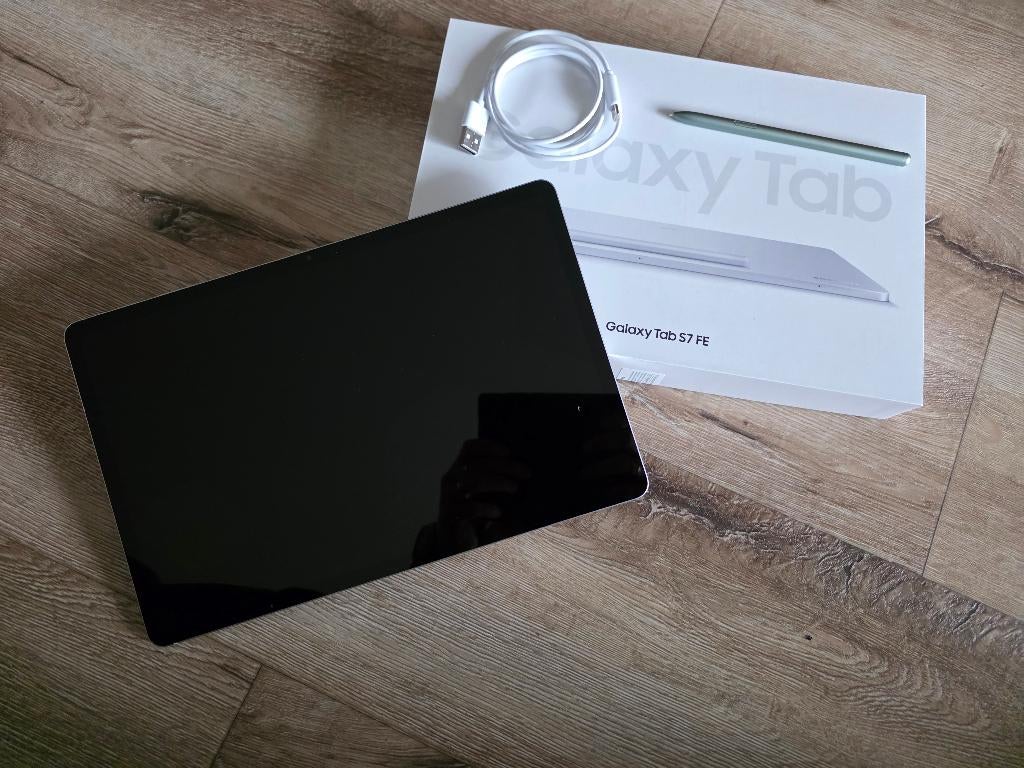 Te koop Samsung Galaxy Tab S7 FE, 64 GB, Computers en Software, Android Tablets, Gebruikt, 11 inch, Ophalen of Verzenden, Tab S7 FE