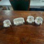 Vintage miniatuur reclame porseleinen meubels, Ophalen of Verzenden