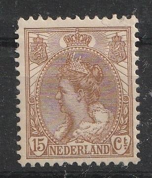 64 1899 Kon. Wilhelmina MLH, Postzegels en Munten, Ophalen of Verzenden, T/m 1940, Postfris