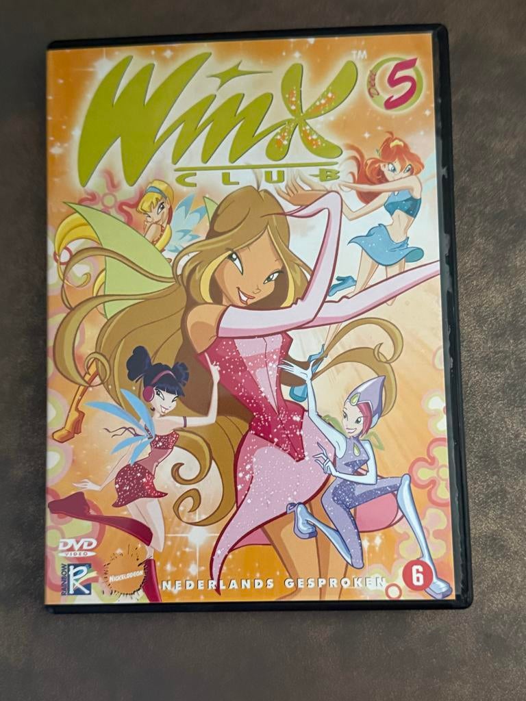 Winx Club DVD - Deel 5, Avontuur, Gebruikt, Ophalen of Verzenden, Vanaf 6 jaar