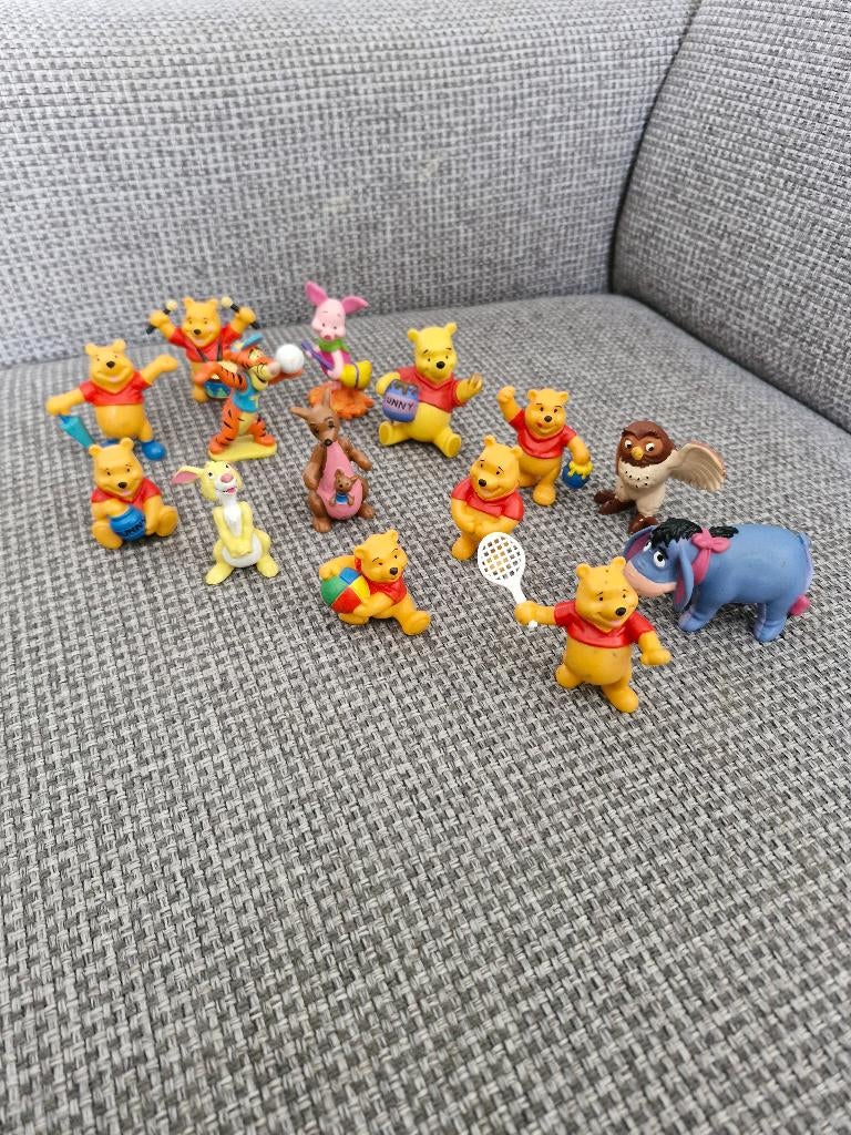 Poppetjes winnie the pooh poo poeh vintage bullyland enz, Ophalen of Verzenden, Zo goed als nieuw, Nvt, Nvt