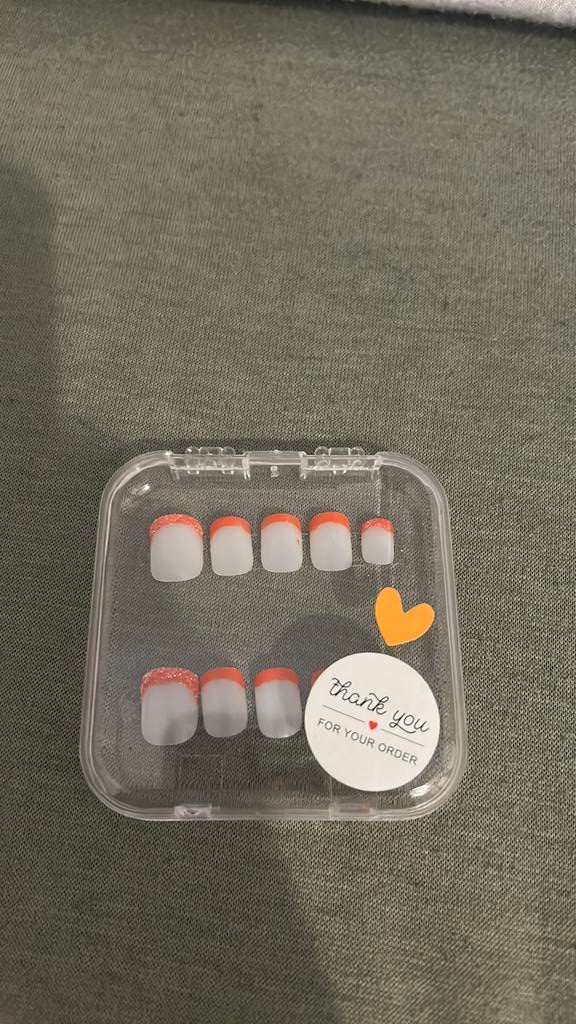 Pumkin spice nagels, Ophalen, Zo goed als nieuw, Handen en Nagels