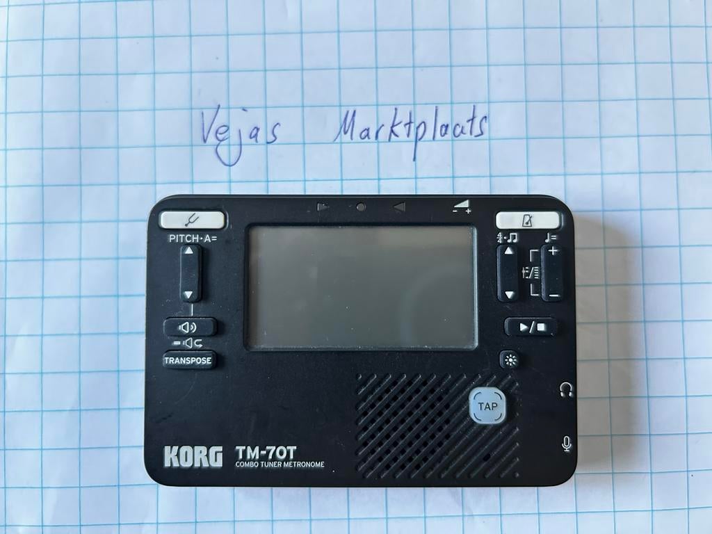 Korg TM-70T Combo Tuner en Metronoom incl. Clip-on microfoon, Ophalen of Verzenden, Nieuw, Overige instrumenten