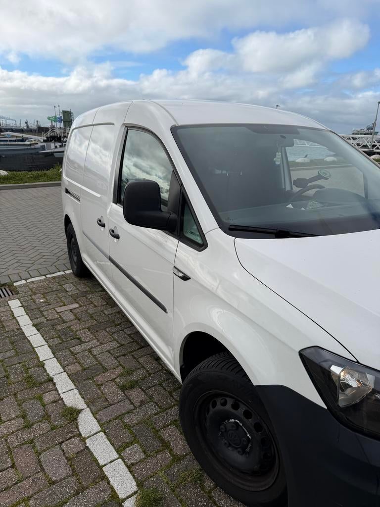 Volkswagen Caddy 2.0 TDI 75KW 2017 Wit, Auto's, Bestelauto's, Particulier, ABS, Airbags, Airconditioning, Alarm, Bluetooth, Centrale vergrendeling