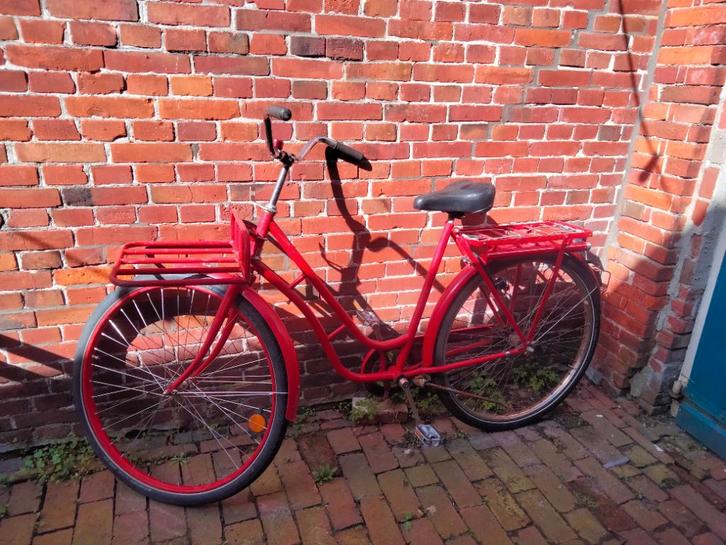 Rode Kronan fiets, Fietsen en Brommers, Fietsen | Dames | Damesfietsen, Gebruikt, Overige merken, Ophalen