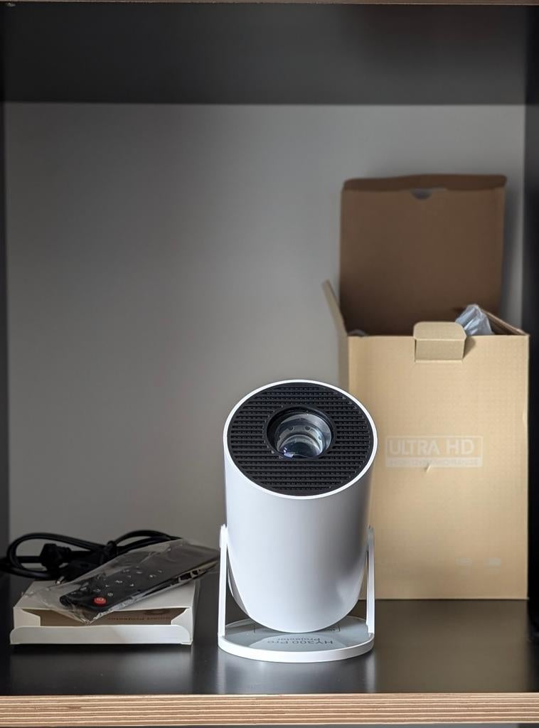 HY300 720p HD Projector - Compacte Beamer, Audio, Tv en Foto, Beamers, HD (720), LED, Nieuw, Ophalen of Verzenden