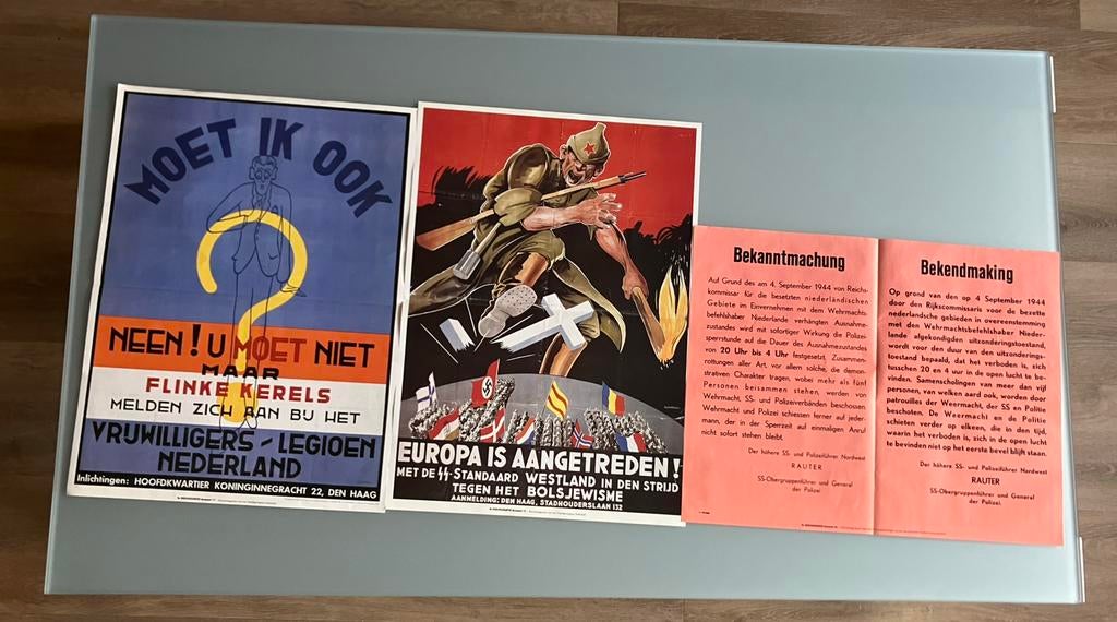 Posters Wo2, Verzamelen, Militaria | Tweede Wereldoorlog, Ophalen of Verzenden, Luchtmacht, Nederland, Foto of Poster