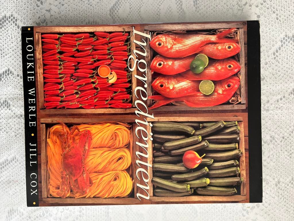 Ingrediënten kookboek met foto's, Ophalen of Verzenden, Gelezen, Overige gebieden, Overige typen