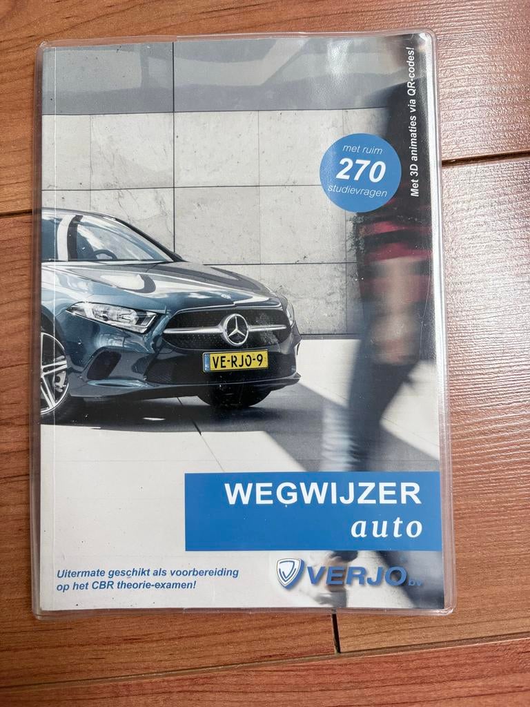 Wegwijzer auto theorieboek Verjo, Ophalen of Verzenden, Nieuw, Algemeen