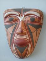 Aardewerk masker voor aan de muur Zuid-Amerika  ?, Ophalen of Verzenden
