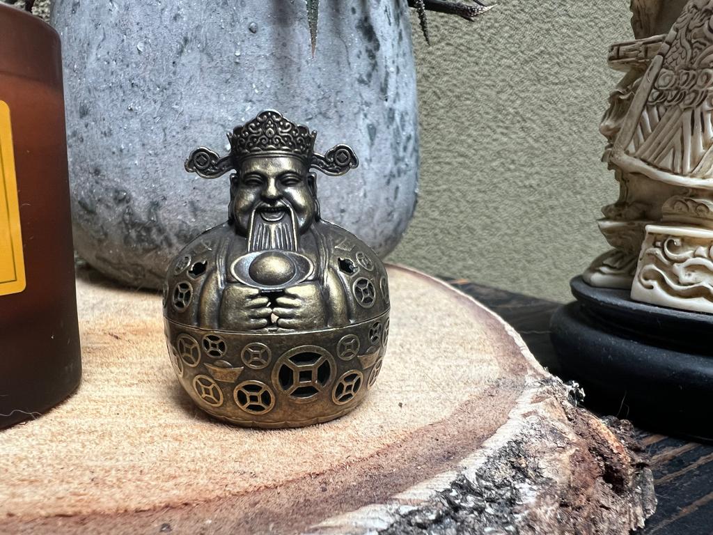 Chinese keizer wierookbrander wierook houder chinees, Overige materialen, Verburgt Vintage, Overige kleuren, Nieuw