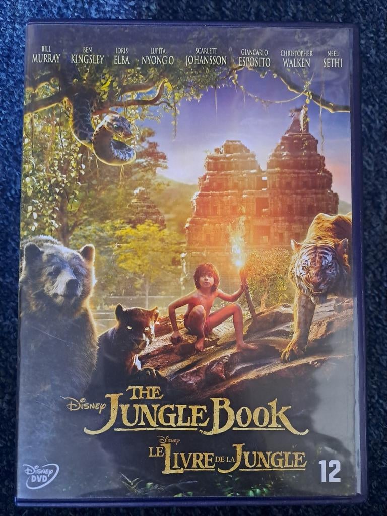 Jungle book (dvd), Cd's en Dvd's, Dvd's | Kinderen en Jeugd, Alle leeftijden, Ophalen of Verzenden, Zo goed als nieuw