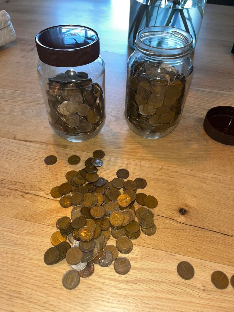 Koningin der nederlanden juliana 1 cent munten, Postzegels en Munten, Ophalen of Verzenden, Nederland, Munten