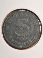 OOSTENRIJK 5 groschen 1957 (#100), Ophalen of Verzenden, Oostenrijk, Losse munt