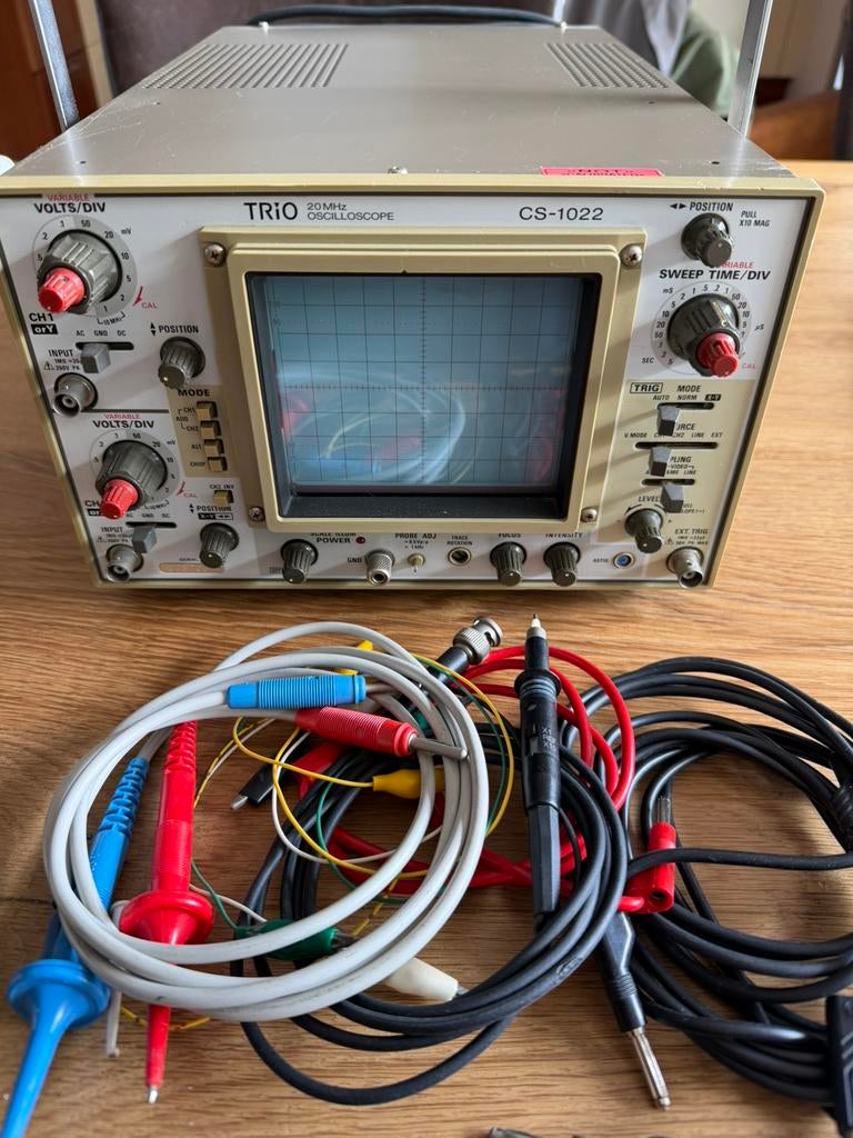Kenwood Trio 20 MHz oscilloscope CS-1022, Ophalen of Verzenden, Gebruikt