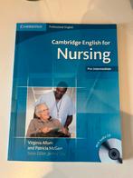 Cambridge English for Nursing, Boeken, Ophalen of Verzenden, Zo goed als nieuw, Sociale wetenschap