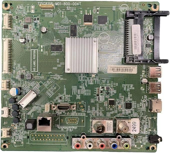 Mainboard Philips type 715G8198-M01-B00-004T, uit 43PFS5301, Ophalen of Verzenden, Zo goed als nieuw