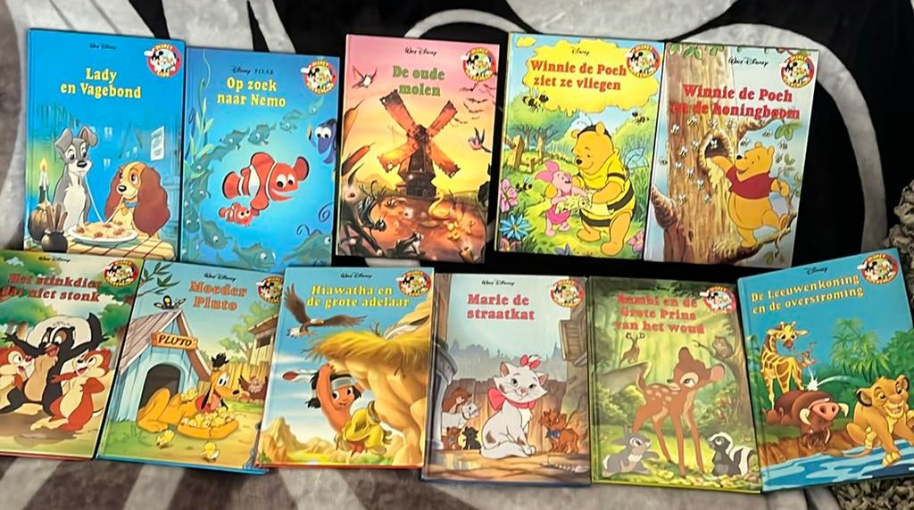 Walt Disney voorleesboeken - 10 stuks, Boeken, Ophalen of Verzenden, Zo goed als nieuw, Sprookjes