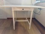 Ikea Ingatorp inklapbare tafel met lade, Huis en Inrichting, Tafels | Eettafels, Ophalen, 100 tot 150 cm, 50 tot 100 cm, Zo goed als nieuw