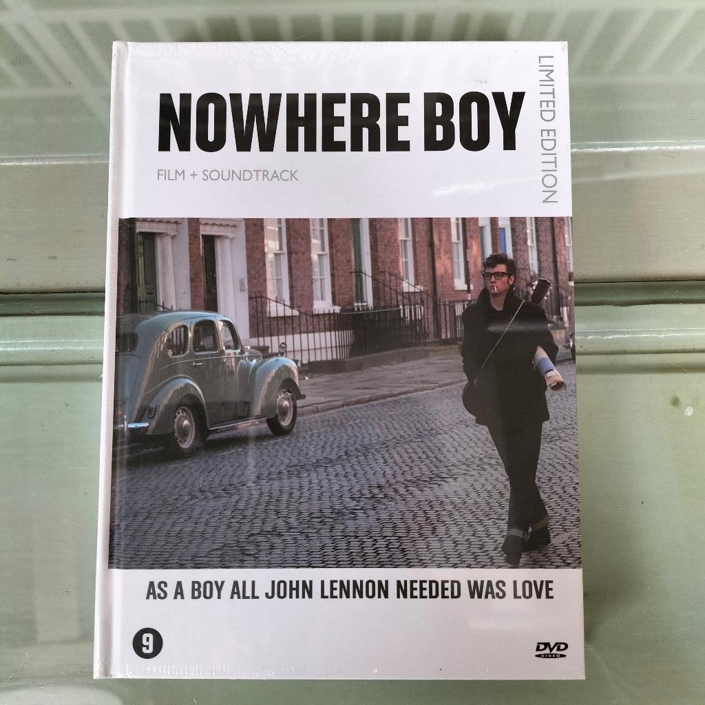 NOWHERE BOY - film + soundtrack + booklet, Alle leeftijden, Boxset, Ophalen of Verzenden, Documentaire