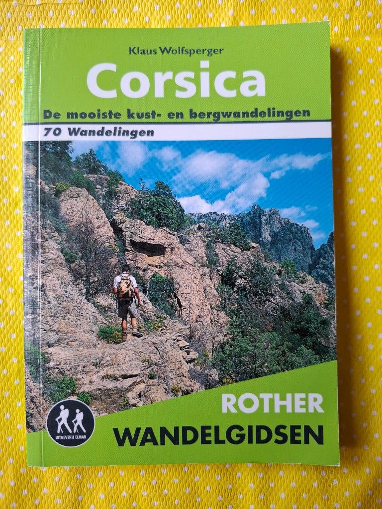 Rother wandelgids Corsica (70 wandelingen!), Fiets- of Wandelgids, Europa, Ophalen of Verzenden, Gelezen