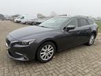 Mazda 6 Sportbreak 2.2D GT-M 2015 EURO 6 full option, Auto's, Gebruikt, 4 cilinders, Leder, 154 €/maand